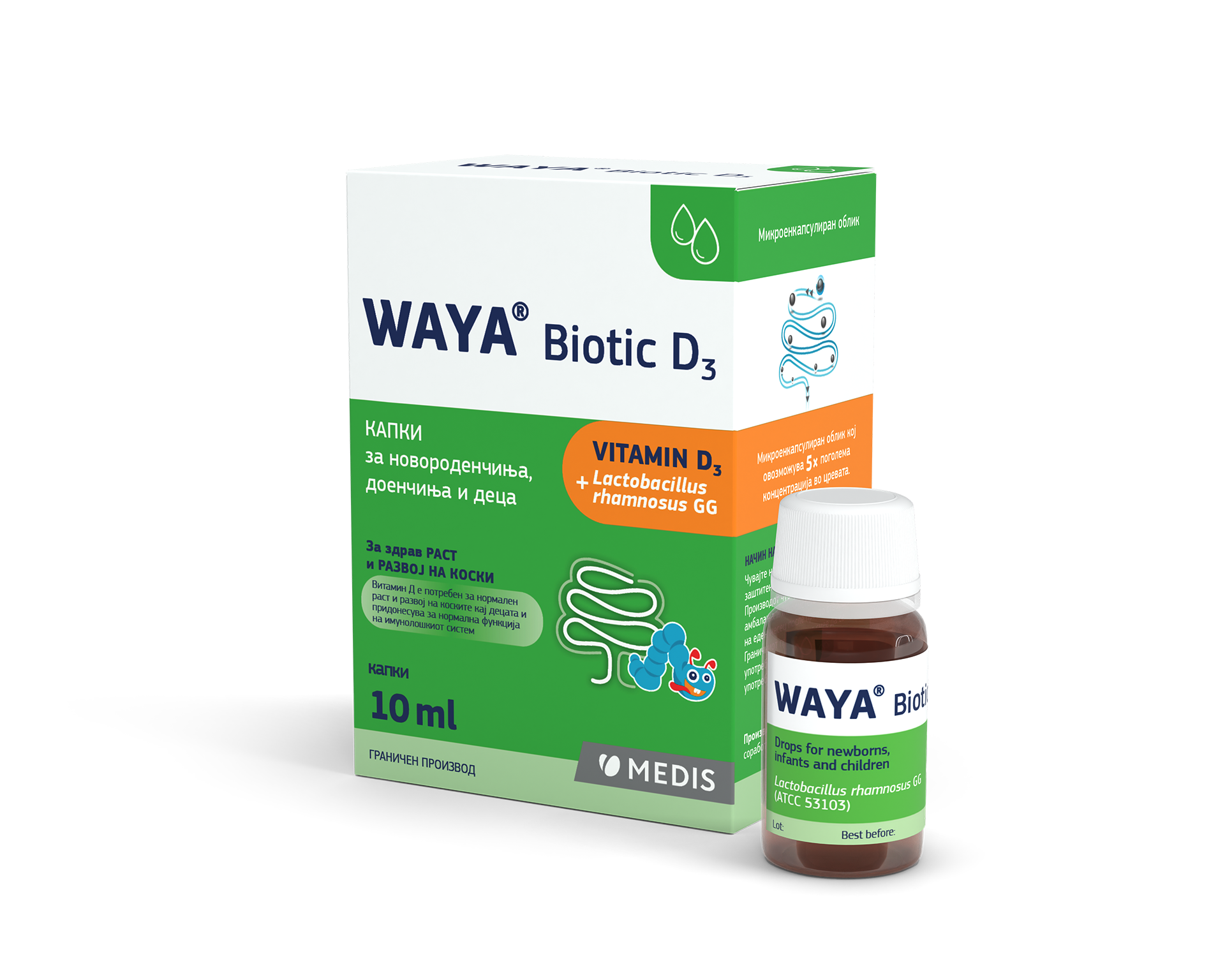 WAYA Biotic D3 капки